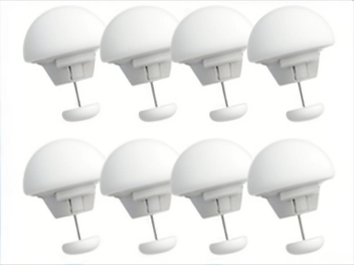 attache couette clip champignon moderne rose bleu blanc doux tissu minimaliste clips lit