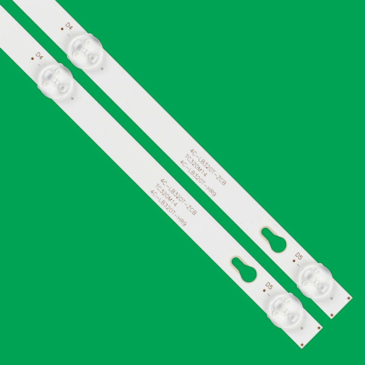bande lumineuse led blanc moderne 2pcs 4connecteurs 10oeilletsservices industriels éclairage fixations