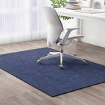 tapis sol intérieur moderne antidérapant tissé polyester gris bleu marron maison