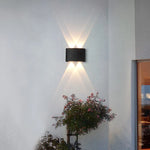 lampe murale led moderne noire éclairage quotidien toucher marche arrêt cuisine chambre salon étude
