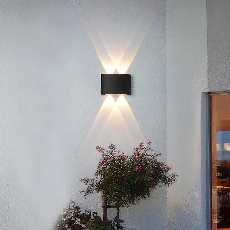 lampe murale led moderne noire éclairage quotidien toucher marche arrêt cuisine chambre salon étude