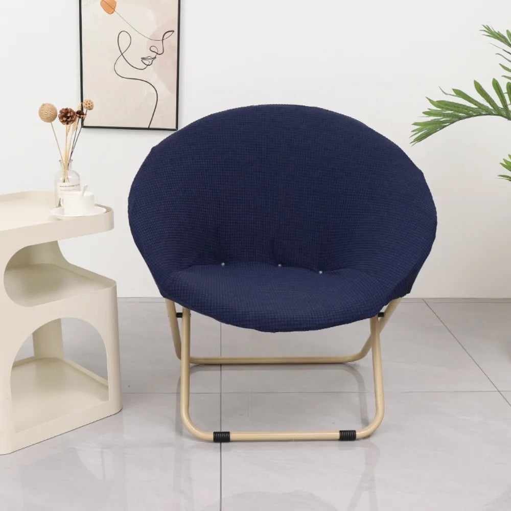 housse chaise pliante bleu rouge verte moderne tissu carreaux protection extérieure tringles polyester elasthanne
