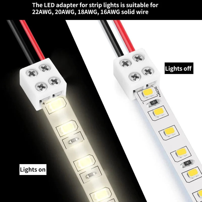 ruban led blanc moderne facile sécurité électrique points lumineux usage domestique bricolage