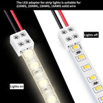 ruban led blanc moderne facile sécurité électrique points lumineux usage domestique bricolage