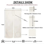 rideau porte vert moderne imprimé texte door closed clips polyester cuisine