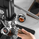 miroir extraction espresso main accessoire cuivre noir moderne réglable observation minimaliste