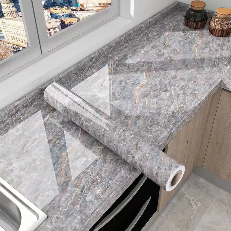 Détail du papier peint adhésif PVC résistant à l'eau et à l'huile