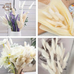 décoration naturelle plumes séchées blanches douces rustique anniversaire mariage deco maison