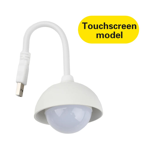 lampe chevet blanc moderne veilleuse usb portable dimmable flux lumineux 249 2000 abs