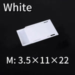 boîtes rangement tiroir plastique adhésif blanc gris moderne calculatrice crayons gommes lunettes pochettes organisateur