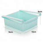 boîtes rangement réfrigérateur transparentes clips extensibles modernes pratique