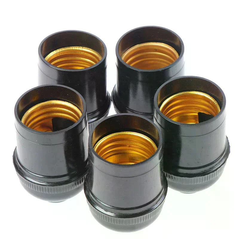 ampoules e27 noires dorées lisses opaques modernes 4a rétro pendentif