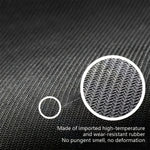 tapis sol gris moderne texture tissée adhésif 50cm 30cm 60cm 40cm brosse poils naturels