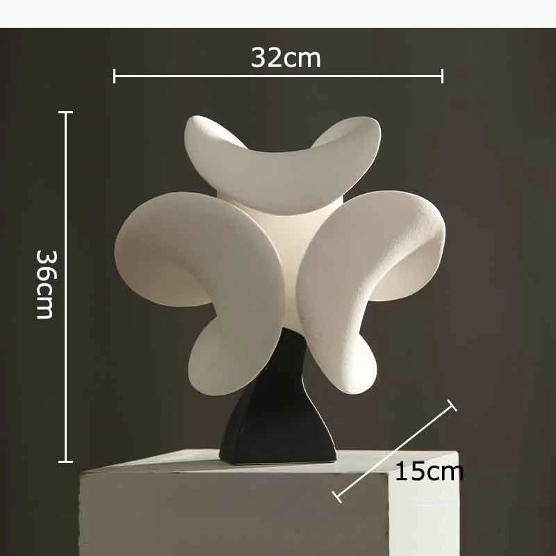 lampe table contemporaine blanc minimaliste base plate moderne fluides