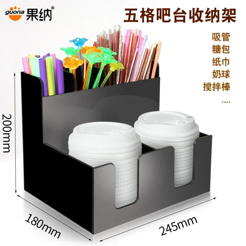 porte couverts moderne adhésifs noir rangement cuisine contemporain fixations visibles