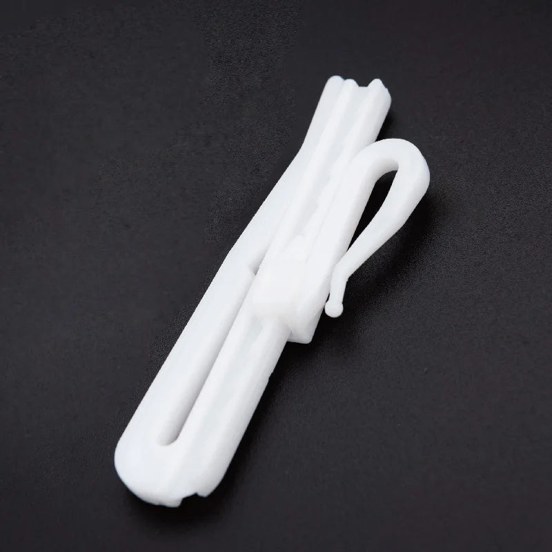 crochet ajustable blanc moderne 8.4cm 7cm réglable tringle rideau plastique décoration maison