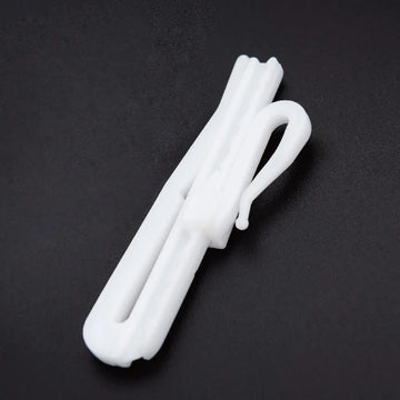 crochet ajustable blanc moderne 8.4cm 7cm réglable tringle rideau plastique décoration maison