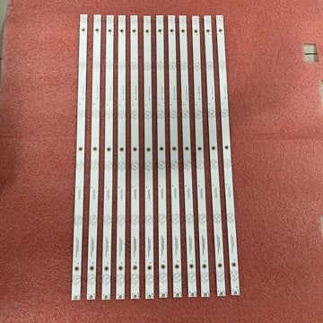 bandes led blanc imprimées symboles modernes connecteurs boutons commandes réutilisables aluminium