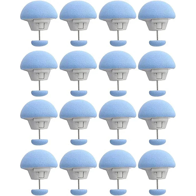 boutons lit adhésifs blanc rose bleu gris modernes drap housse antidérapants fixateurs lot 4pcs