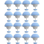 boutons lit adhésifs blanc rose bleu gris modernes drap housse antidérapants fixateurs lot 4pcs