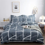 housse couette ensemble literie coton polyester motif fleurs ours moderne 150x200cm blanc