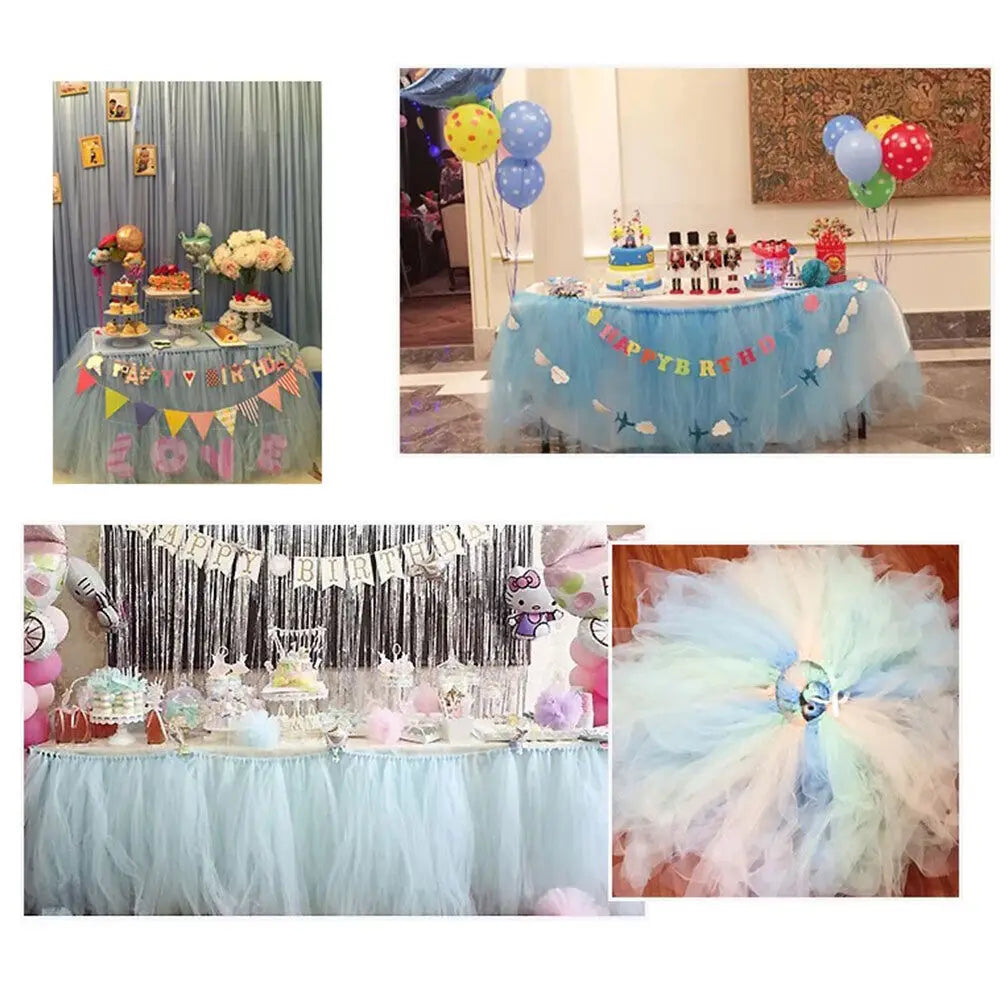 rubans tulle pailletés multicolores rose rouge vert bleu violet noir opaques festifs