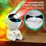 projecteur veilleuse astronaute nébuleuse éclairage chambre enfants décorations lumineux blanc rose or rouge bleu