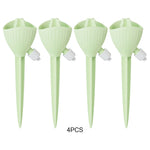 distributeur eau plante arrosage goutte goutte bouteille adhésif moderne kit pot fleur vert bleu
