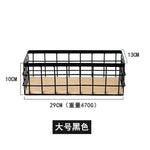 paniers rangement métal noir blanc maille moderne tissu beige cuillère fourchette plante artificielle bouteille