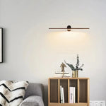 lampe murale moderne noire fixée mur led lisse 249 2000 lumens