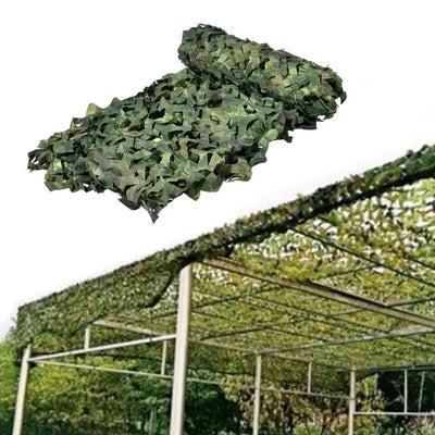 Filet de camouflage vert voile d'ombrage pour jardin Ombre Interieur