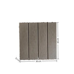 revêtement sol extérieur imitation bois gris marron clair horizontal moderne résistant usure imperméable