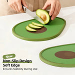 planche découper pastèque avocat rouge verte moderne antibactérienne double face
