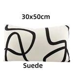 coussins brodés jacquard géométrique moderne marron clair beige nordique polyester face simplecoration voiture