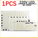 plaque led 100w 30w 50w 70w diodes blanc modernes circuits intégrés