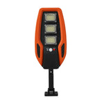 lampe solaire détecteur mouvement bleu orange gris moderne extérieure jardin rue