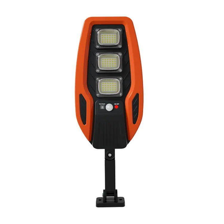 lampe solaire détecteur mouvement bleu orange gris moderne extérieure jardin rue