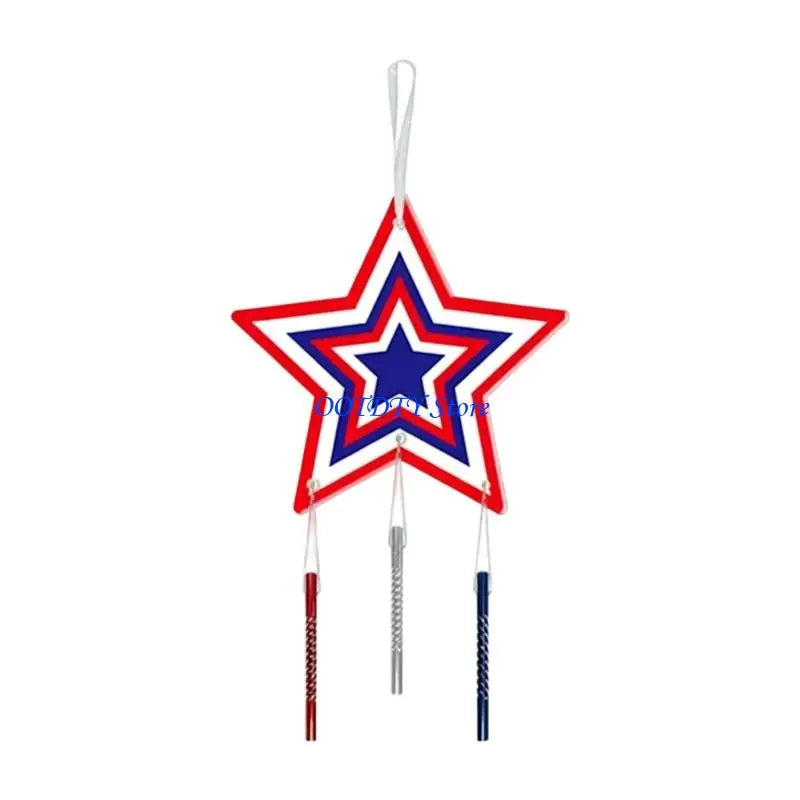 décoration fête juillet étoiles patriotiques rouge blanc bleu motifs géométriques drapeau américain