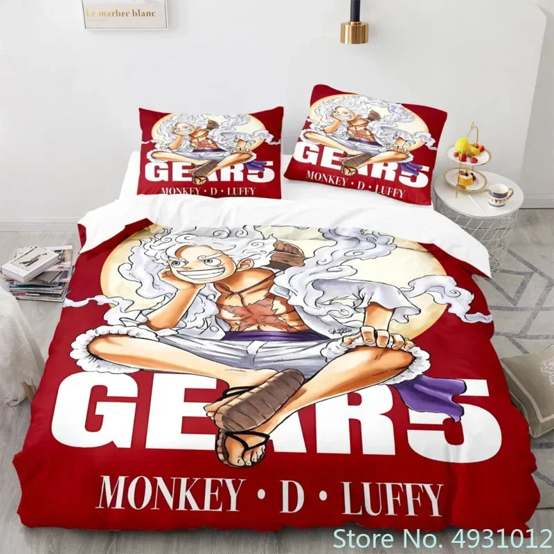 Taie d'oreiller One Piece assortie à la housse de couette
