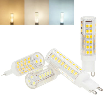 ampoule led g9 moderne blanche motif carre jaune luminaire salon chambre décoration maison intérieur