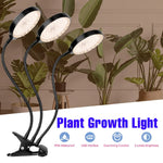 lampe croissance led noir moderne minuterie usb 5v têtes crochets réglable auto