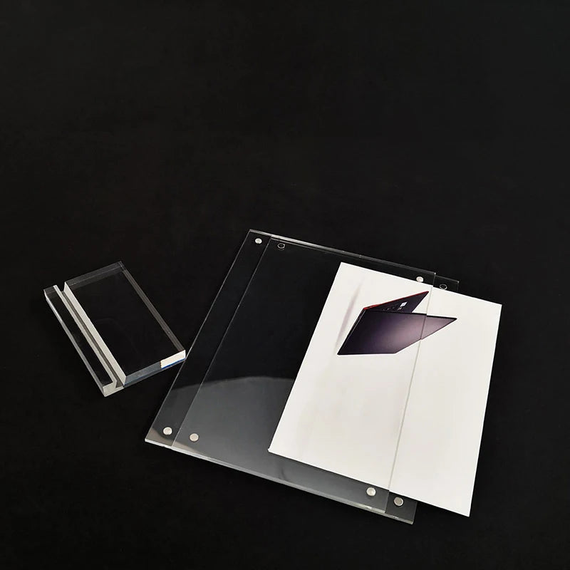 support présentation transparent moderne clips documents affiches certificats étiquettes prix a4 a5 a6 clips