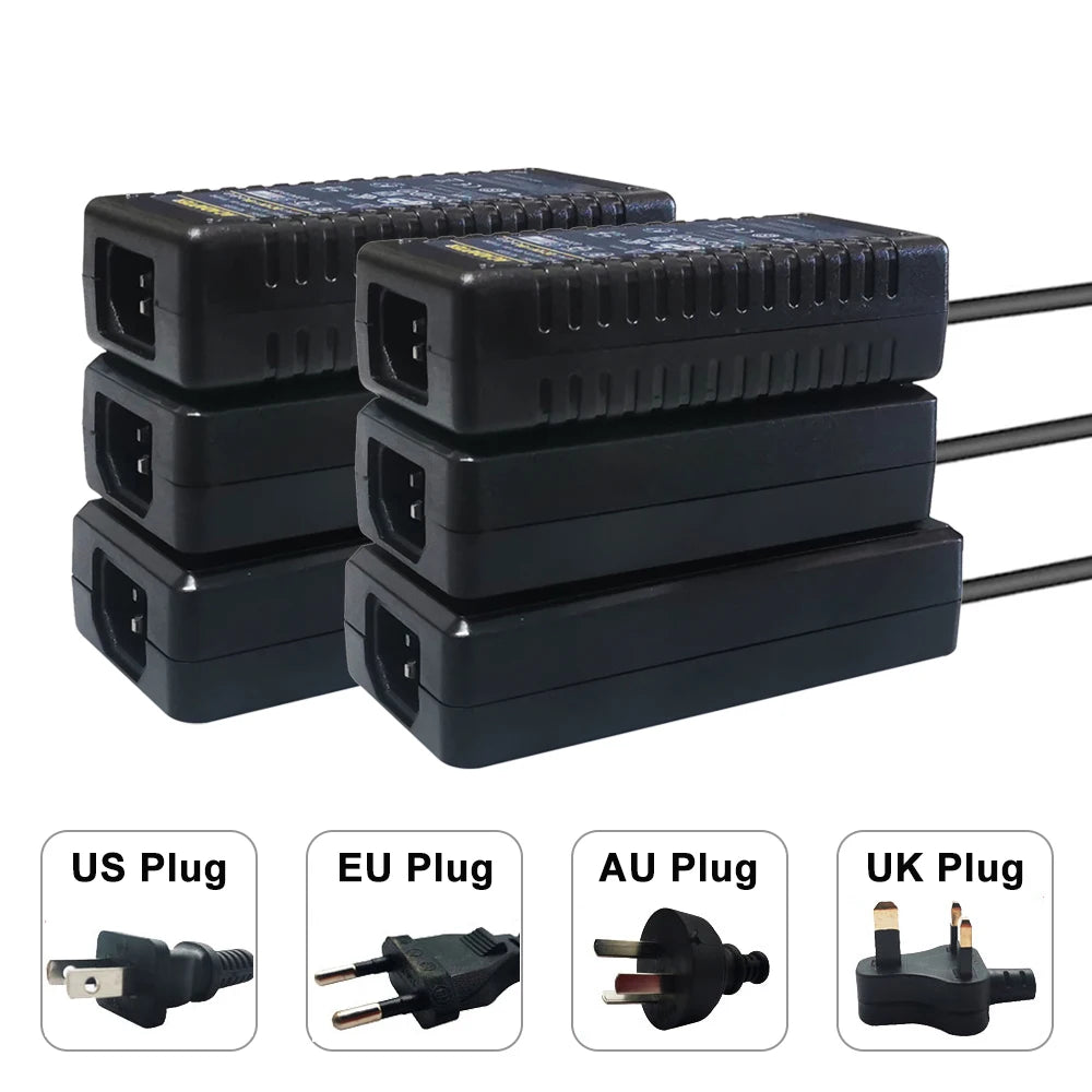 adaptateur secteur led 12v 10a 120w transformateur alimentation dc noir ruban led