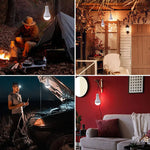 ampoule led solaire rechargeable ip65 moderne blanc auto campingurgence télécommande