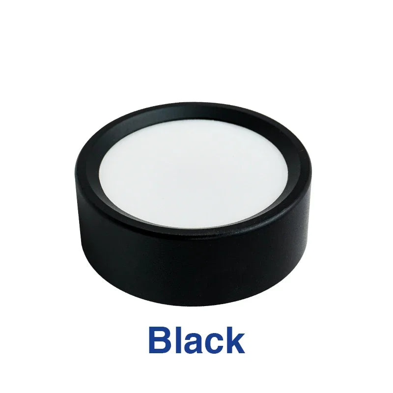 lampe led encastrable rond moderne blanc noir luminaire intérieur salon cuisine