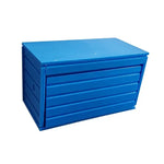 organisateur clés boîte rangement murale bleue moderne vis poignée pvc