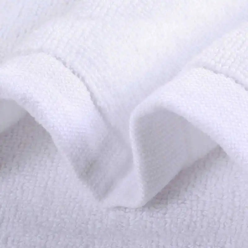serviettes bain coton blanc absorbant 70x140cm serviette main 35x75cm douces machine simple noël