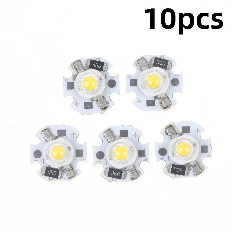 ampoules led 1w 3w 5v 12v blanc chaud circulaires modernes 16mm 20mm