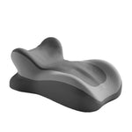 coussin ergonomique mousse mémoire forme colonne gris clair confortable ajustable lit canapé soulagement douleur