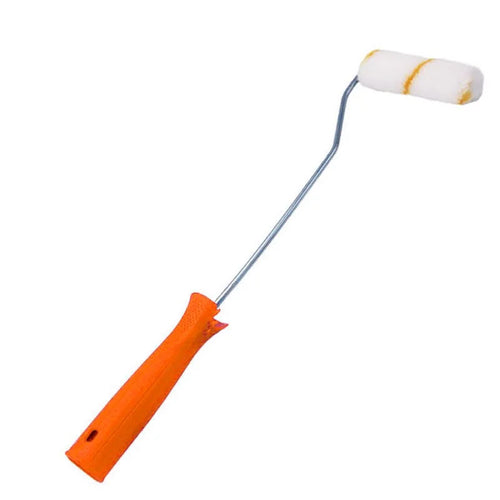 brosse peintre peluche douce pratique orange blanc jaune ergonomique